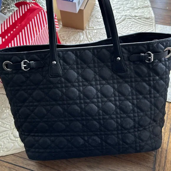 Dior Cannage Black Tote - Picture 9 of 17